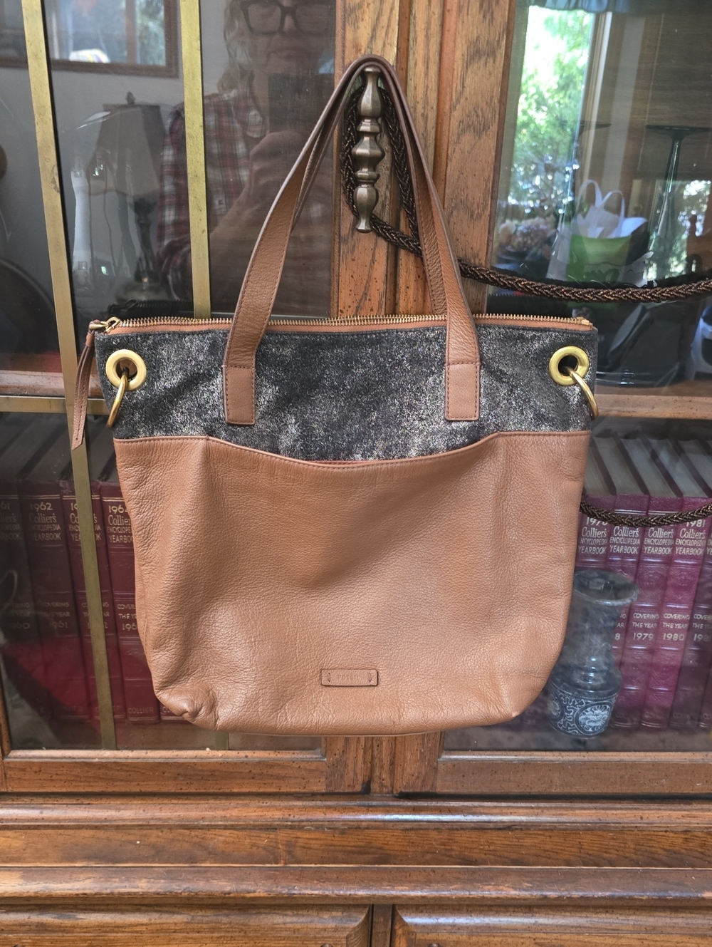 Fossil Leather Over The Shoulder Bag